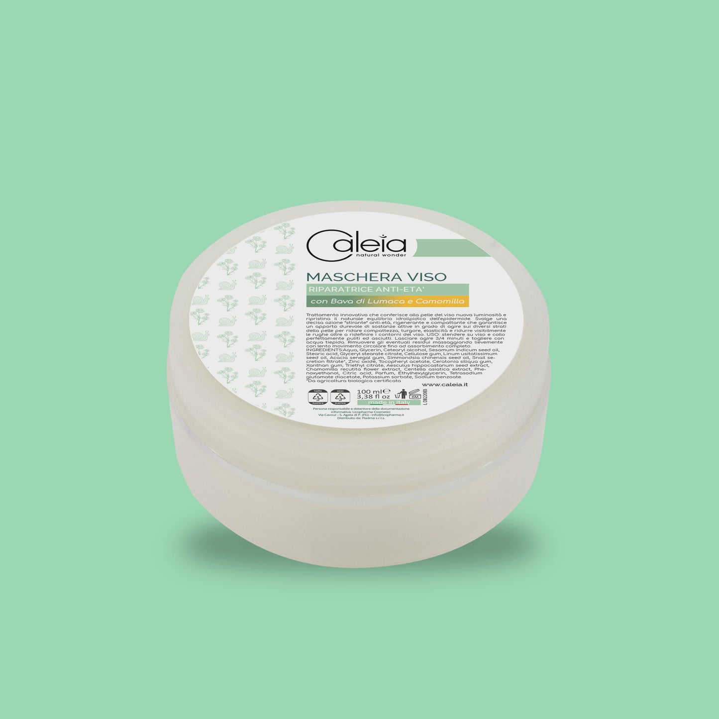 Maschera Viso Riparatrice Anti-Eta’
