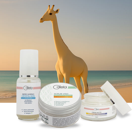 Trattamento viso antimacchie post-abbronzatura