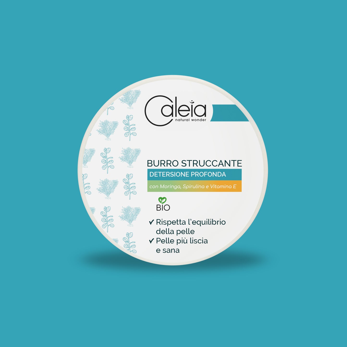 Burro Struccante Detersione Profonda Con Moringa, Spirulina E Vitamina E