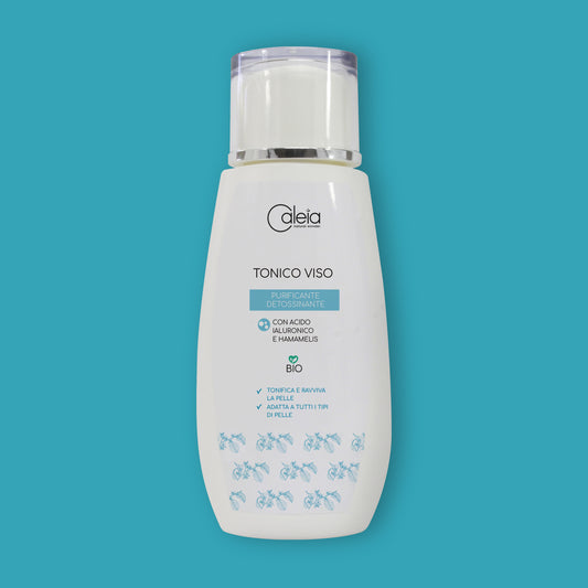 Tonico Viso Purificante Detossinante Con Acido Ialuronico E Hamamelis